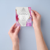 BUDGET 21e Verjaardag Glitterende AGATE Fonkel Uit Flyer (Hand)