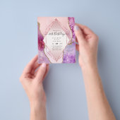 BUDGET 21e Verjaardag Glitterende AGATE Schitter U Flyer (Hand)