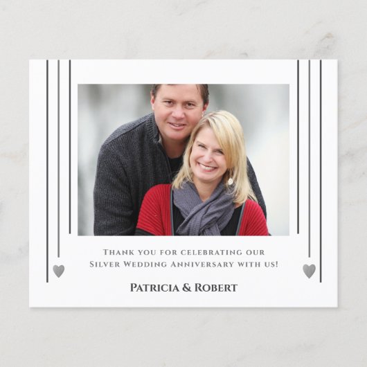 Budget 25e Jubileum foto bedankpas (Voorkant)