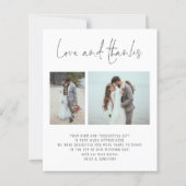 Budget 2 Bedankt van de Foto's (Voorkant)