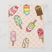 BUDGET 2 Cool Popsiday Birthday Invitation (Achterkant)