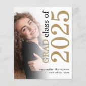 Budget 2 foto Goud Zwart Wit 2025 Afstudeerder Aan (Voorkant)