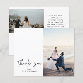 Budget 2 Foto Modern Calligrafie Dank u