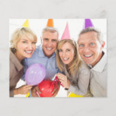 Budget 2 Foto Overlay Verjaardagsfeestje Bedankt (Achterkant)
