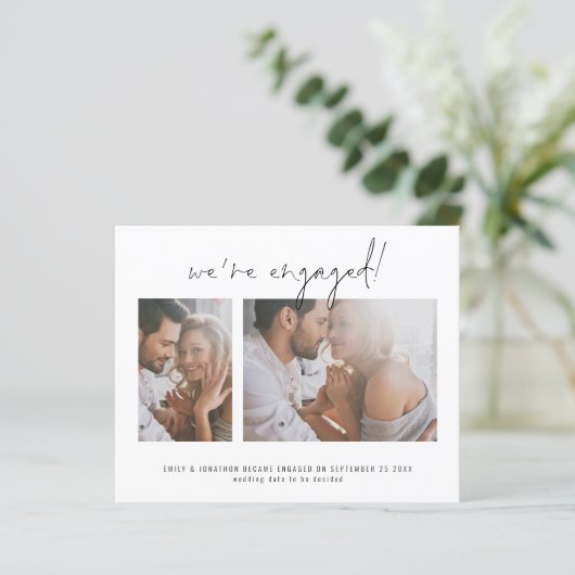 Budget 2 Foto We zijn het Verloving dat we hebben  (Staand voorkant)