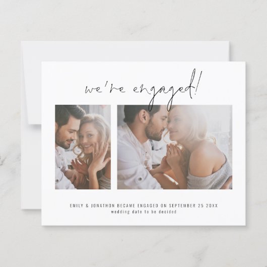 Budget 2 Foto We zijn het Verloving dat we hebben  (Voorkant)