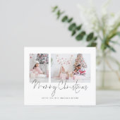 Budget 2 foto's 2026 Kalender Vrolijk Kerstfeest (Staand voorkant)