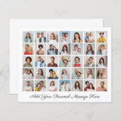 Budget 35 Fotocollage Voeg uw eigen Wenskaart toe (Voorkant / Achterkant)