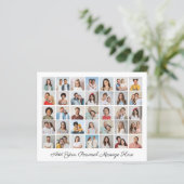 Budget 35 Fotocollage Voeg uw eigen Wenskaart toe (Staand voorkant)