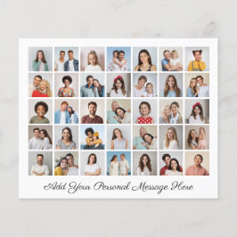 Budget 35 Fotocollage Voeg uw eigen Wenskaart toe