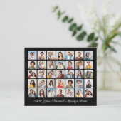 Budget 35 Fotocollage Voeg uw eigen Wenskaart toe (Staand voorkant)