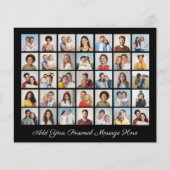 Budget 35 Fotocollage Voeg uw eigen Wenskaart toe (Voorkant)