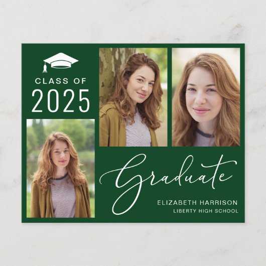 Budget 3 Aankondiging groen Afstuderen foto's (Voorkant)