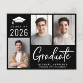 Budget 3 Aankondiging van Photo Black Afstuderen (Voorkant)