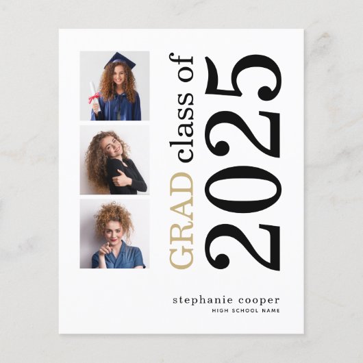 Budget 3 foto 2025 Wit Afstuderen Aankondiging (Voorkant)