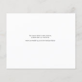 Budget 3 foto collage moderne bruiloft opslaan dat flyer (Achterkant)