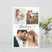 Budget 3 Foto Collage Weddenschap Hartelijk dank (Staand voorkant)