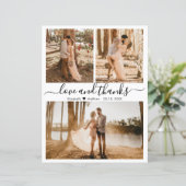 Budget 3 Foto Collage Weddenschap Hartelijk dank (Staand voorkant)