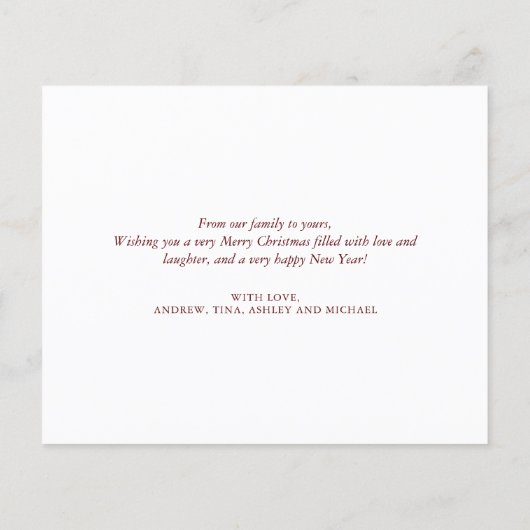 Budget 3 Foto kerstfeestdag (Achterkant)