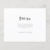 Budget 3 Foto minimalistisch huwelijk Hartelijk da (Achterkant)