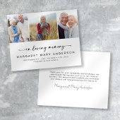 BUDGET 3 Foto's Funeral Sympathie Hartelijk dank