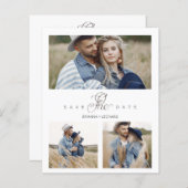 Budget 3 Foto's Koppel eenvoudig elingenscript (Voorkant / Achterkant)