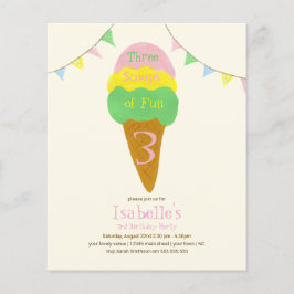 Budget 3 Scoops van Leuke 3e Verjaardagsfeest