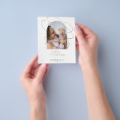 Budget 4 foto Merry kerstvakanay Kaart (Hand)