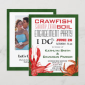 BUDGET 4 Foto Verloving Seafood Party nodigt uit (Voorkant / Achterkant)