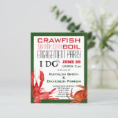 BUDGET 4 Foto Verloving Seafood Party nodigt uit (Staand voorkant)