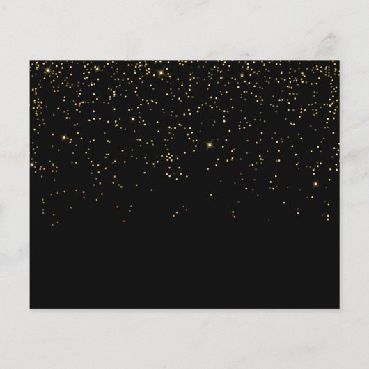 Budget 50 en de Uitnodiging van de Glitter van Fab (Achterkant)