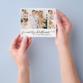 Budget 5 de Kerstfeestdag van de Foto Collage Flyer (Hand)