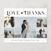 Budget 5 foto liefde en bedankt bruiloft dank u (Voorkant)