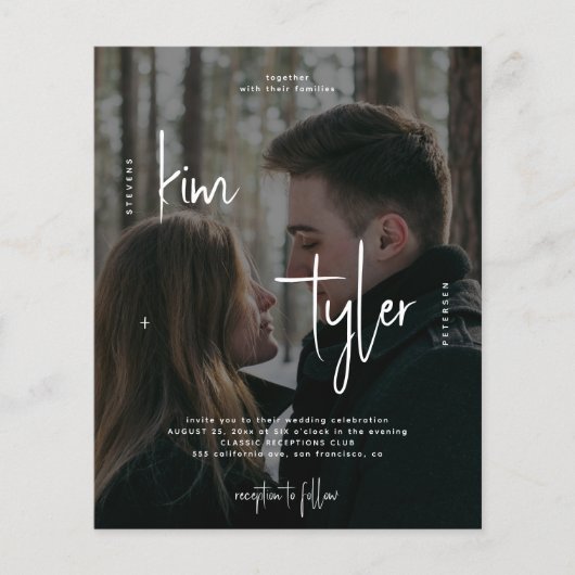 Budget 5 foto's QR het manuscript van de CODE Uitn (Voorkant)