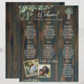 BUDGET 7 Tafel Landelijke Gypsophila FOTO Stoelen (Voorkant / Achterkant)