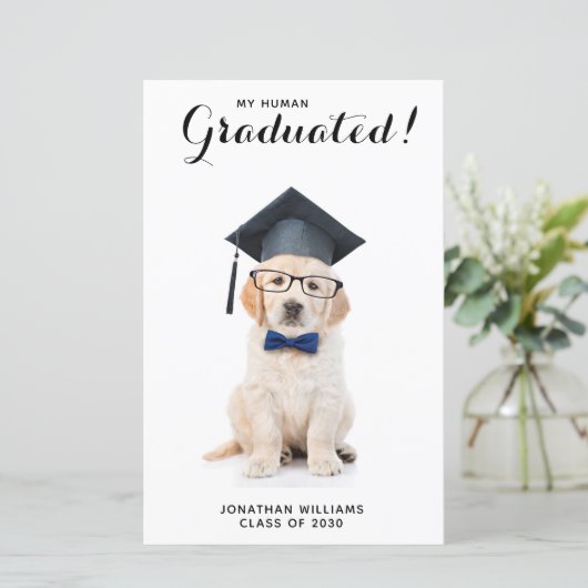 Budget aangepast Puppy Dog Afstuderen Afstuderen (Staand voorkant)