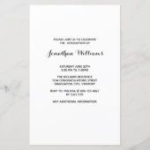 Budget aangepast Puppy Dog Afstuderen Afstuderen (Achterkant)