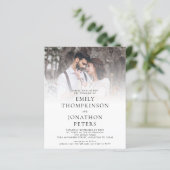 Budget Aangepaste foto QR Code Weddenschap (Staand voorkant)