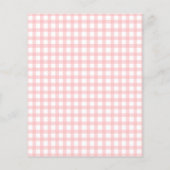 Budget Aardbei Verjaardag Berry Eerste uitnodiging (Achterkant)