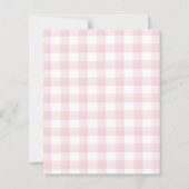 Budget Aardbeien Ribbon Berry Sweet Baby shower (Achterkant)