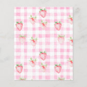 BUDGET Aardbeienfruit Daisy Berry Eerste Verjaarda (Achterkant)