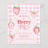 BUDGET Aardbeienfruit Daisy Berry Eerste Verjaarda (Voorkant)