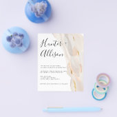 Budget Abstract Weddenschap-brochure Flyer (Enkel)