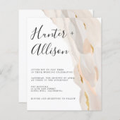 Budget Abstracte Weddenschap (Voorkant / Achterkant)