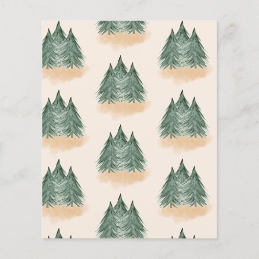 Budget Adventure wacht op Baby shower uitnodiging (Achterkant)