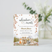 Budget Adventure Woodland Animals Baby Shower (Staand voorkant)