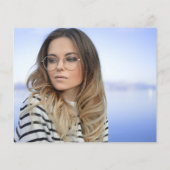 Budget Afstudeer Aankondiging Foto Minimalistisch Flyer (Achterkant)