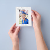 Budget Afstudeer Bedankt Klas van Foto Flyer (Hand)