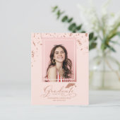 Budget Afstudeerder Aankondiging Fotokaarten (Staand voorkant)