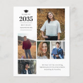 Budget AFSTUDEERDER Formele Afstuderen Foto aankon (Achterkant)